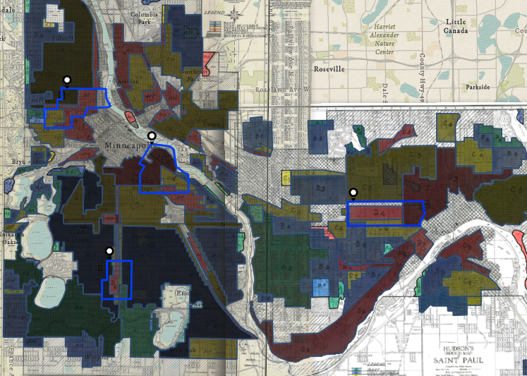 Twin Cities Redlining